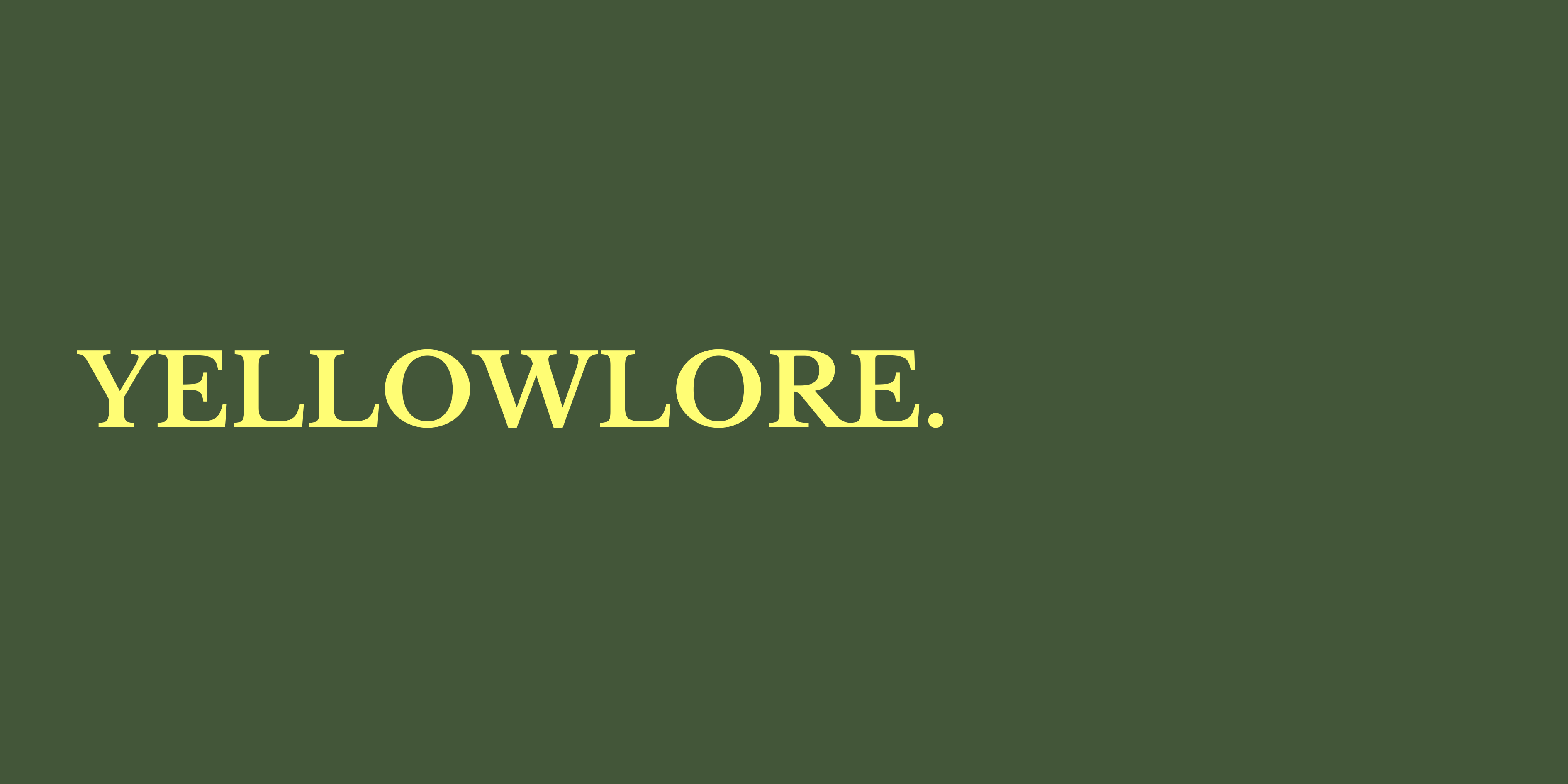 Yellowlore